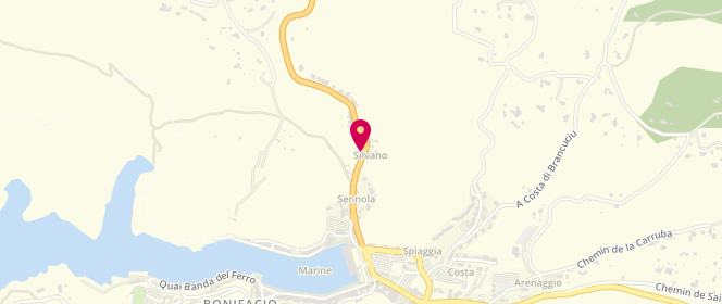 Plan de Access - TotalEnergies, Route Nationale 198, 20169 Bonifacio