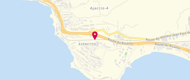 Plan de ViTO Aspretto, Route Campo Dell'Oro Col d'Aspretto, 20090 Ajaccio