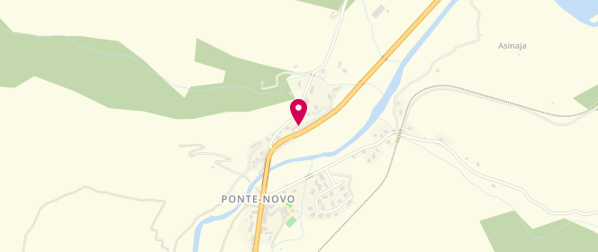 Plan de Access - TotalEnergies, Route Nationale 193 Ponte Nuovo, 20235 Castello-di-Rostino