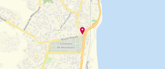 Plan de Eni Ferrandi Fils, Avenue Sapiero Corsu, 20600 Bastia