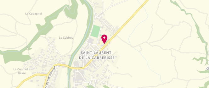Plan de Dyneff SAINT LAURENT AUTO, 69, Avenue de Narbonne, 11220 Saint-Laurent-de-la-Cabrerisse