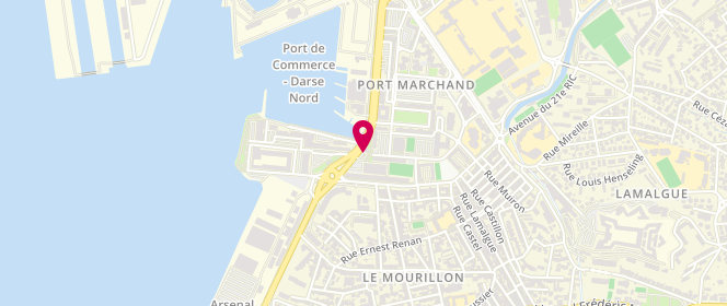 Plan de Access - TotalEnergies, Avenue Infanterie de Marine, 83000 Toulon