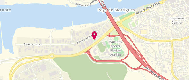 Plan de Access - TotalEnergies, Route du Port de Lavera, 13500 Martigues