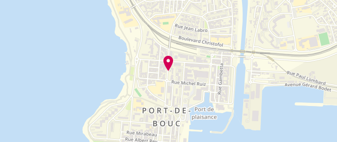 Plan de Access - TotalEnergies, 45 Avenue Maurice Thorez, 13110 Port-de-Bouc