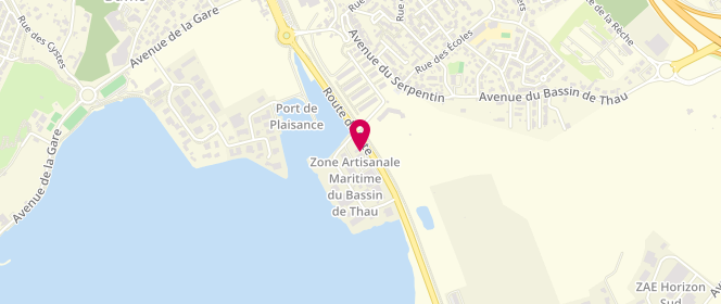 Plan de Access - TotalEnergies, Route de Sète Zam, 34540 Balaruc-les-Bains