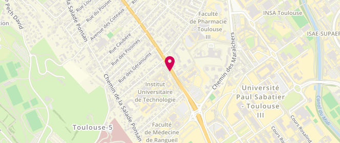 Plan de Esso St Agne, 105 Route de Narbonne, 31400 Toulouse