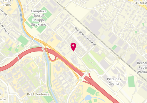 Plan de DYNEFF Lespinet, 170 Avenue de Lespinet, 31400 Toulouse