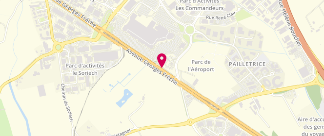 Plan de Carrefour Lattes, Route de Carnon, 34970 Lattes