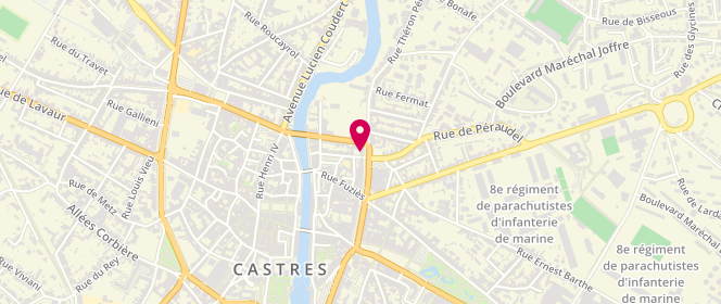 Plan de Esso Miredames, Boulevard Carnot, 81100 Castres