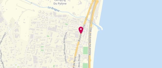 Plan de Elan RELAIS DE LA BRAGUE, 841 Route de Nice, 06600 Antibes