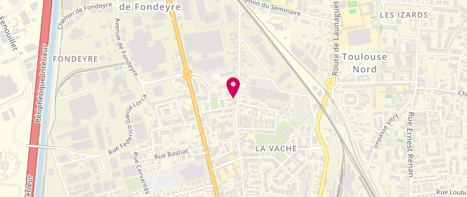 Plan de Intermarche Toulouse, 138 Avenue de Fronton, 31200 Toulouse