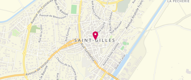 Plan de Intermarché ST GILLES, Route d'Arles, 30800 Saint-Gilles