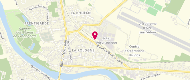 Plan de Intermarché, Avenue de Bordeaux, 40800 Aire-sur-l'Adour