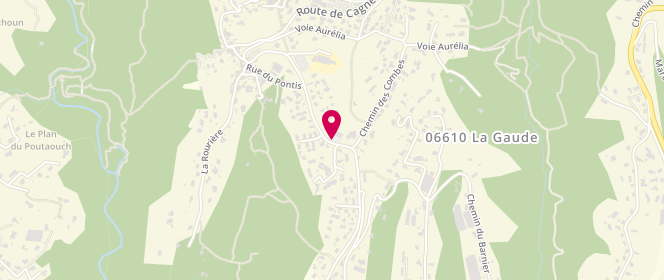 Plan de Carrefour Contact, Route de Cagnes, 06610 La Gaude