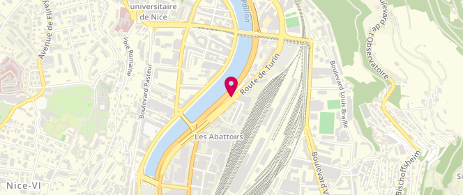 Plan de Access - TotalEnergies, Route de Turin 93, 06300 Nice