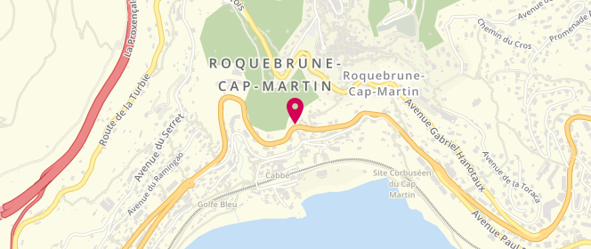 Plan de Eni, Avenue de la Côte d'Azur, 83, 06190 Roquebrune-Cap-Martin