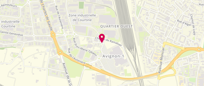 Plan de Carrefour Bellaponte, 390 Rue Jean Marie Tjibaou, 84000 Avignon