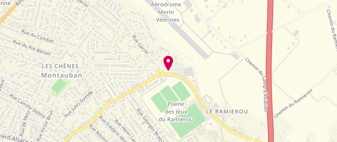 Plan de Intermarché SANOVAL, 1000D Avenue des Mourets, 82000 Montauban