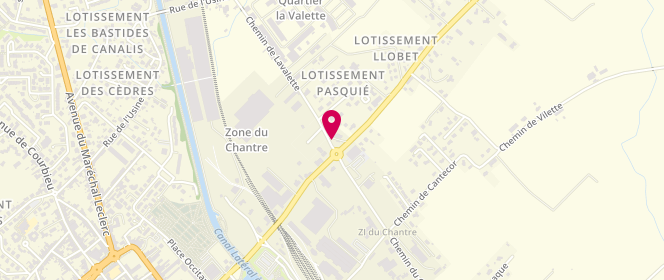 Plan de Access - TotalEnergies, Route de Lafrançaise, 82100 Castelsarrasin