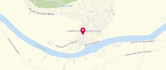 Plan de Gaston, Grande Rue d'Ardus, 82130 Lamothe-Capdeville