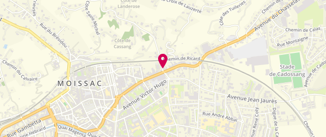 Plan de Casino Supermarché, 2 Boulevard du Quercy, 82200 Moissac