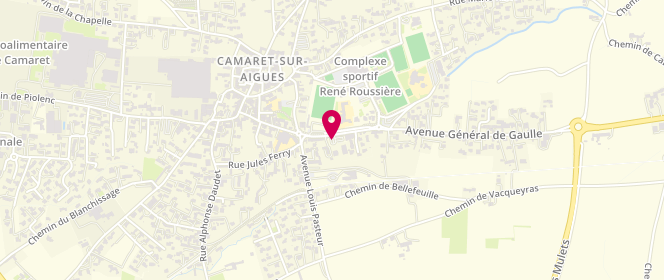Plan de Intermarché, 110 Route de Violès, 84850 Camaret-sur-Aigues