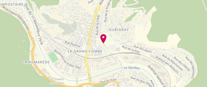 Plan de Intermarche la Grand Combe, 1 Rue des Tuileries, 30110 La Grand-Combe