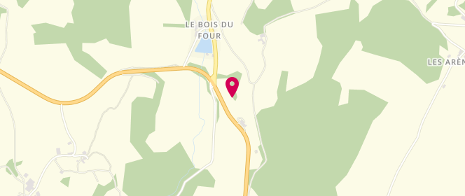 Plan de Station Porte du Lévézou, D 911 le Bois du Four, 12780 Saint-Léons