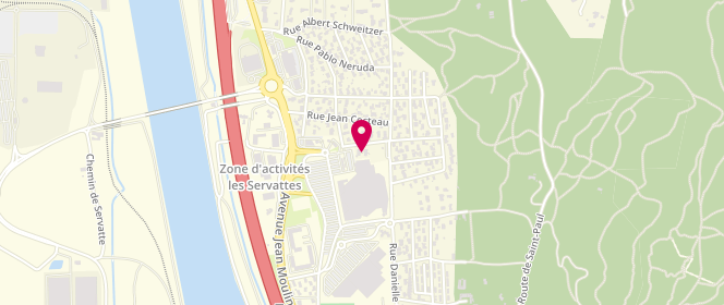 Plan de Leclerc S.A.BOLDIS, Route de Saint-Paul- 3 -Chateaux, 84500 Bollène