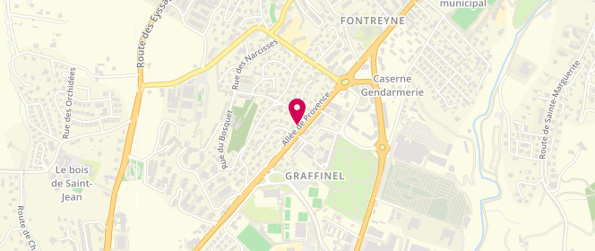 Plan de Esso Font Reyne, Avenue de Provence, 05000 Gap