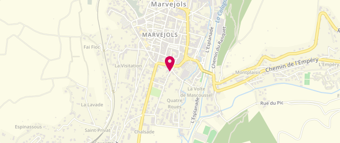 Plan de AVIA, Boulevard Maréchal Foch, 48100 Marvejols