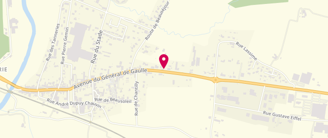 Plan de Access - TotalEnergies, Route Nationale 113, 33190 Gironde-sur-Dropt