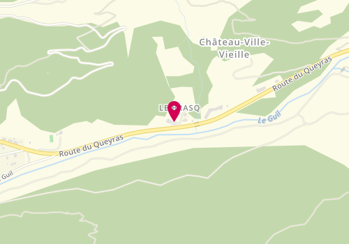 Plan de Elan LE RELAIS DE CHARPENEL, Route Nationale 547, 05350 Château-Ville-Vieille