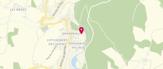 Plan de Ets Pignol, Route de Saint Chely, 48600 Grandrieu
