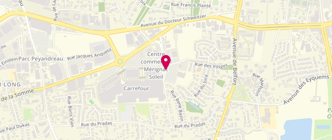 Plan de Carrefour Mérignac, 52 Avenue de la Somme, 33700 Mérignac