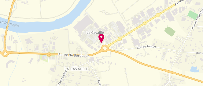 Plan de Leclerc BERCADIS, Route de Bordeaux, 24100 Bergerac