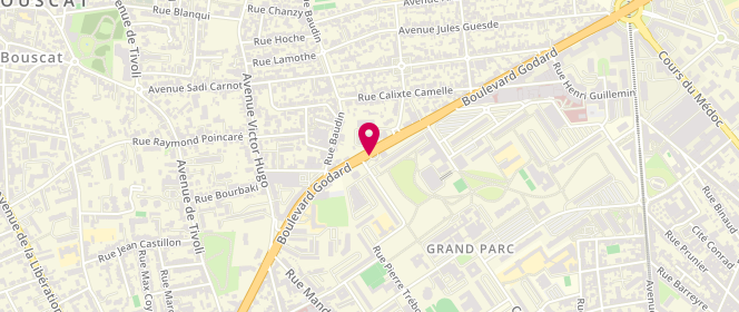Plan de TotalEnergies Access RELAIS GRAND PARC, 140 Boulevard Godard, 33300 Bordeaux