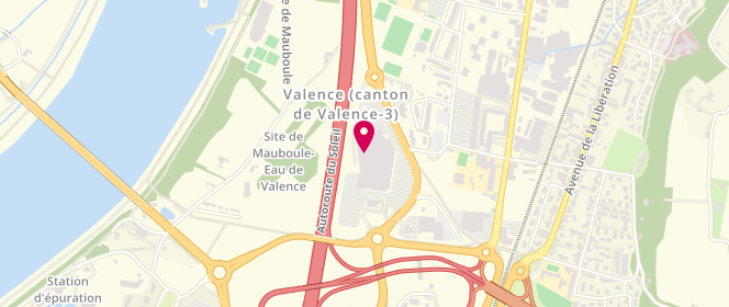 Plan de GEANT CASINO valence sud, Avenue de Provence, 26000 Valence