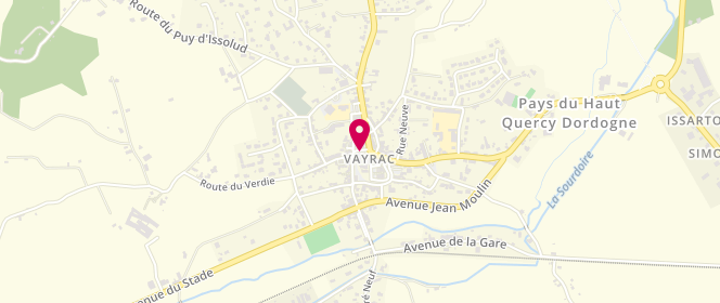 Plan de Avia STATION VAYRAC, 189, Avenue de Saint Céré, 46110 Vayrac