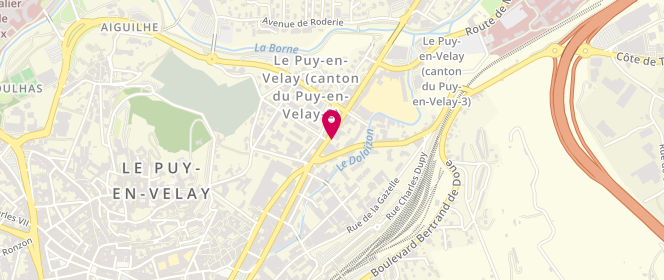 Plan de Access - TotalEnergies, 10 Bvd Marechal Joffre, 43000 Le Puy-en-Velay
