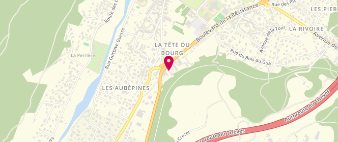 Plan de Dyneff FLASH SERVICES, 95 Rue Champollion, 38450 Vif