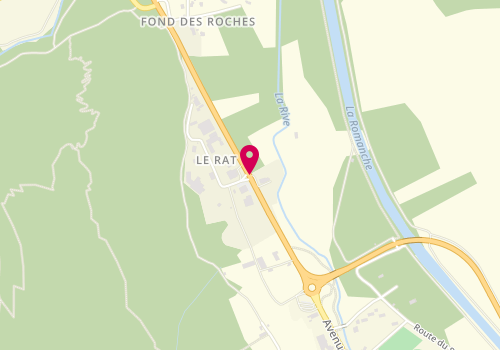 Plan de TotalEnergies BOURG d'O ST LAURENT, Route Nationale 91, 38520 Le Bourg-d'Oisans