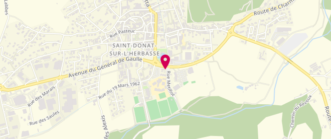 Plan de Netto Saint Donat Sur l'Herbasse, Avenue du Général de Gaulle, 26260 Saint-Donat-sur-l'Herbasse