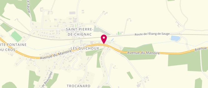 Plan de St Pierre Autos, Les Guichoux, 24330 Saint-Pierre-de-Chignac