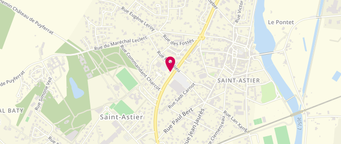 Plan de Leclerc SAINT ASTIER DISTRIBUTION, Boulevard de Lattre de Tassigny, 24110 Saint-Astier