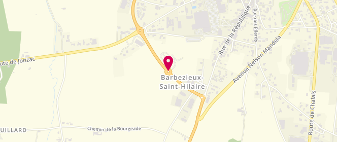 Plan de LECLERC BARBEZIEUX Europe, Avenue de l'Europe, 16300 Barbezieux-Saint-Hilaire