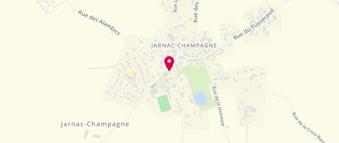 Plan de TotalEnergies LA MECANIQUE JARNACAISE, 5 Rue de Saintonge, 17520 Jarnac-Champagne