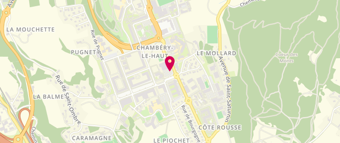 Plan de Super U Chambery le Haut, 42 Avenue d'Annecy, 73000 Chambéry