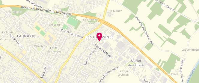 Plan de Intermarche Marennes, Zone Artisanale des Grossines, 17320 Marennes