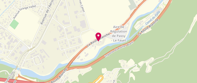 Plan de Peaxaa AVIA Passy le Fayet, Route Nationale 205, 74190 Passy